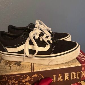 Vans Black and White Women's Sneakers